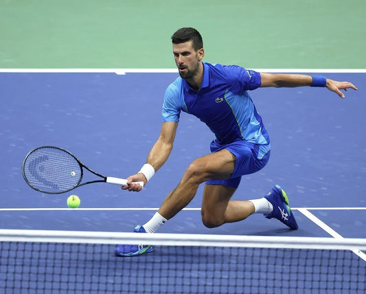 Novak Djokovic signature tennis canvas wall art