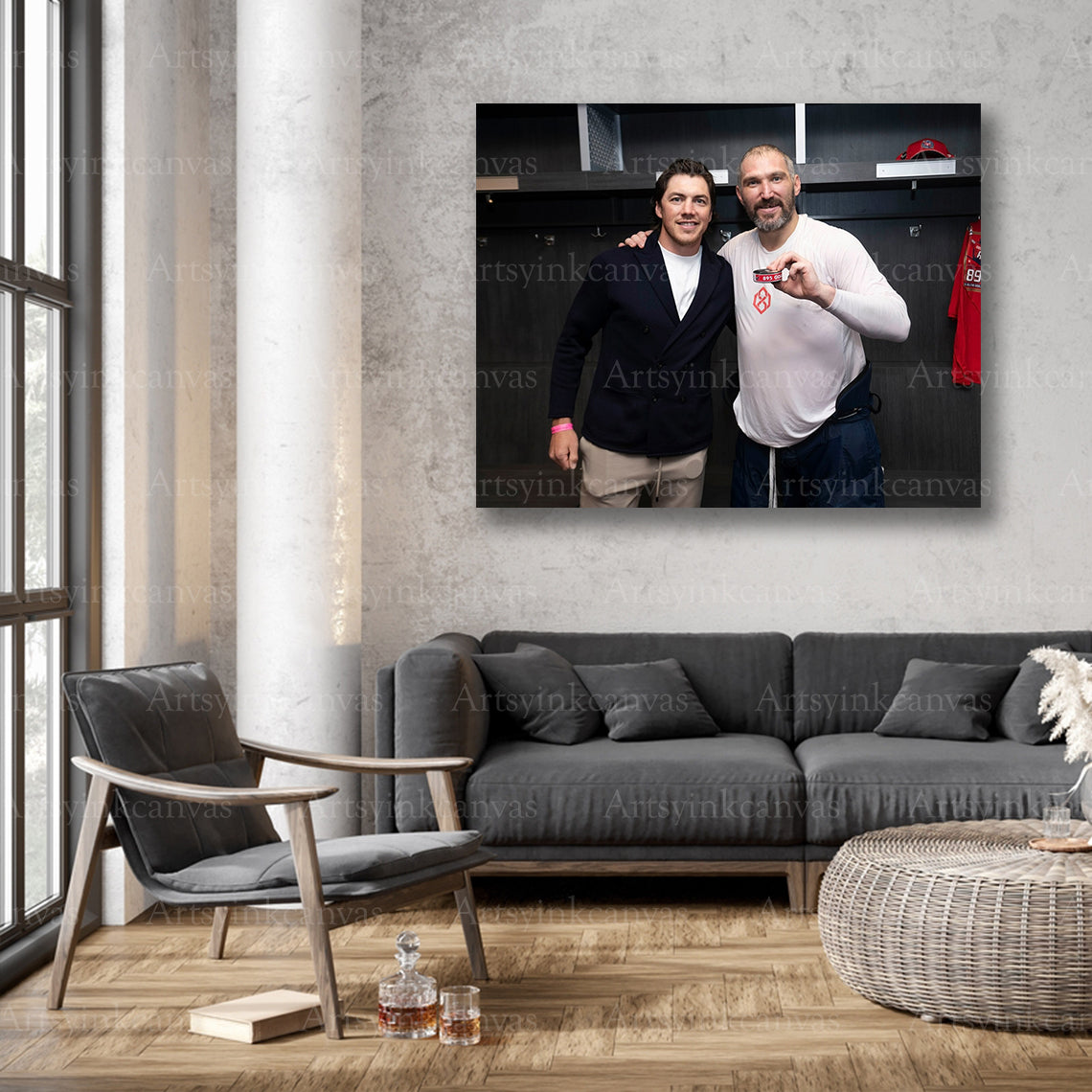 Ovechkin 895 goal milestone wall decor