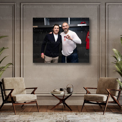 TJ Oshie Ovechkin collector hockey canvas art