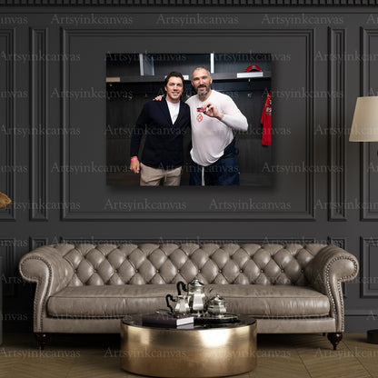 Premium Capitals 895 goals canvas print