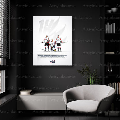 Capitals legends wall decor