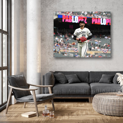 Pablo Lopez MLB baseball wall decor