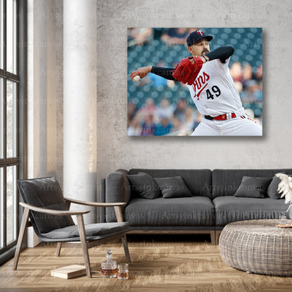 Pablo Lopez MLB pitching wall decor