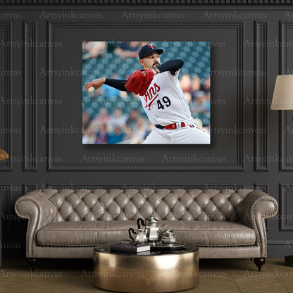 Premium Pablo Lopez Minnesota Twins canvas art