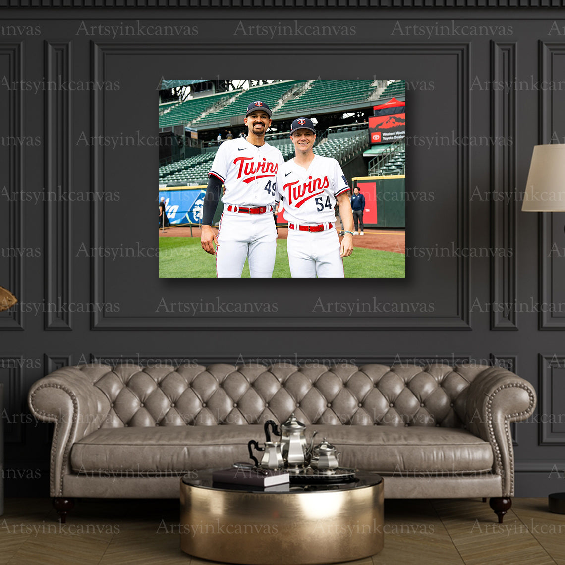 Premium Minnesota Twins canvas art