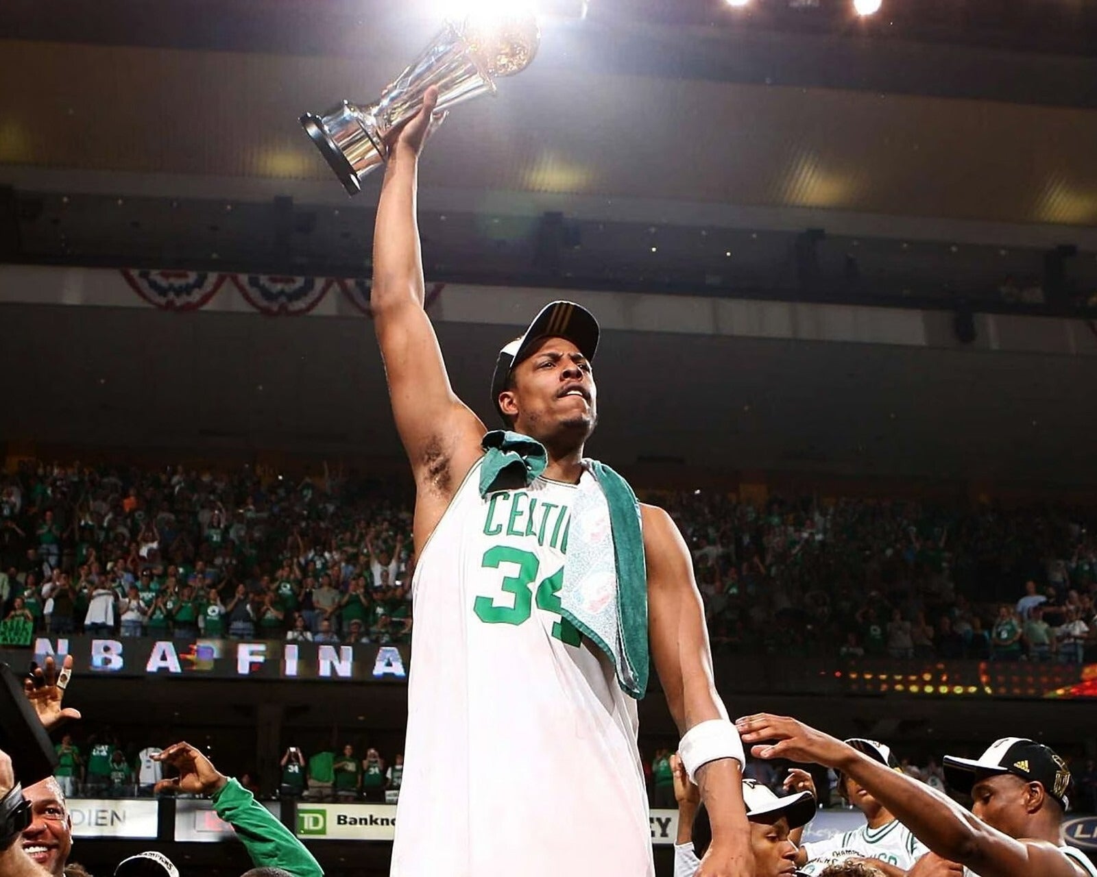 Paul Pierce 2008 NBA Finals champion canvas wall art