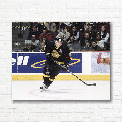 Pavel Bure Vancouver Canucks skating canvas print