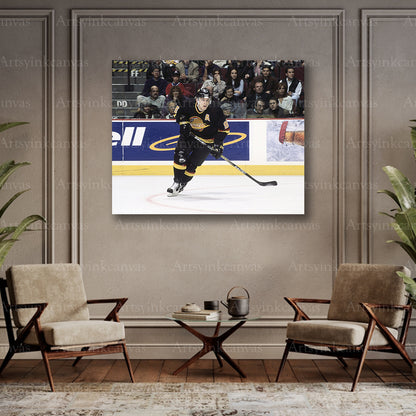 Pavel Bure vintage hockey collector canvas art