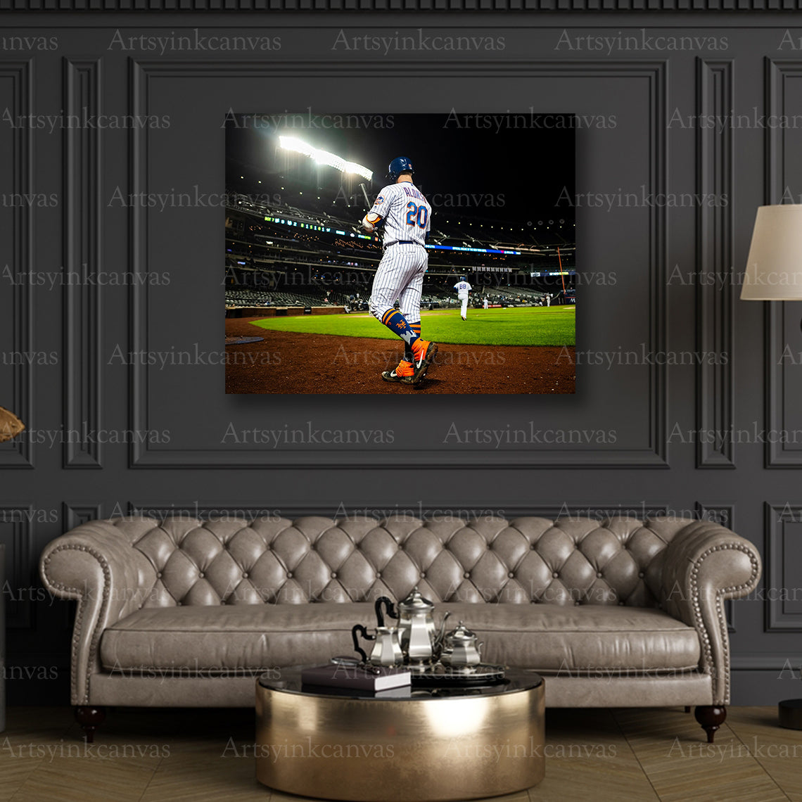 Premium Pete Alonso Mets canvas art