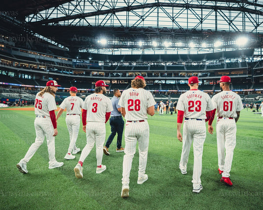 Philadelphia Phillies 2024 All-Star Game Walk canvas wall art