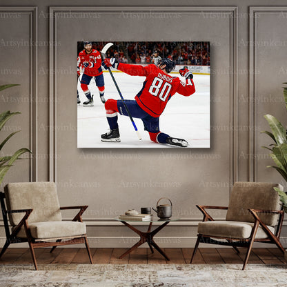 Pierre-Luc Dubois collector hockey canvas art