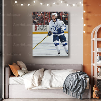 Premium Martin St Louis Lightning canvas print