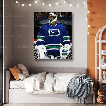 Premium Roberto Luongo hockey canvas print