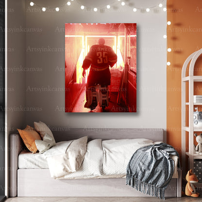 Premium Thatcher Demko Vancouver Canucks canvas print