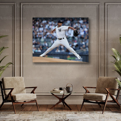 Randy Vasquez pitcher collector canvas