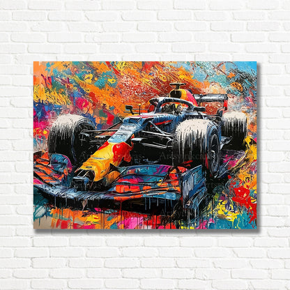 Red Bull Racing F1 canvas print