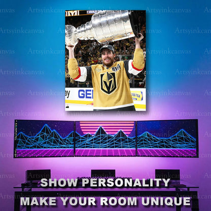 Reilly Smith Stanley Cup celebration artwork