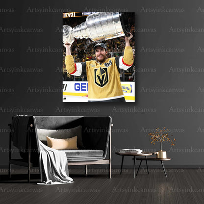 Reilly Smith collector hockey canvas art