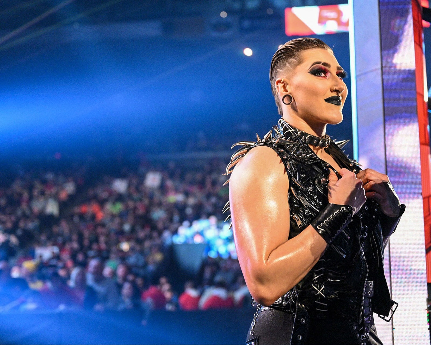 Rhea Ripley WWE superstar canvas print for fans