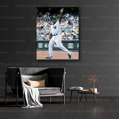Rickey Henderson Hall of Fame collector canvas