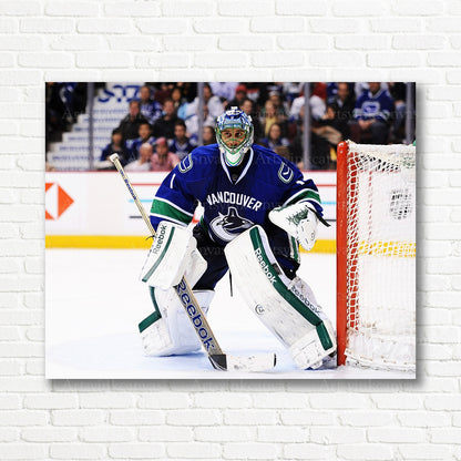 Roberto Luongo Vancouver Canucks goalie canvas print