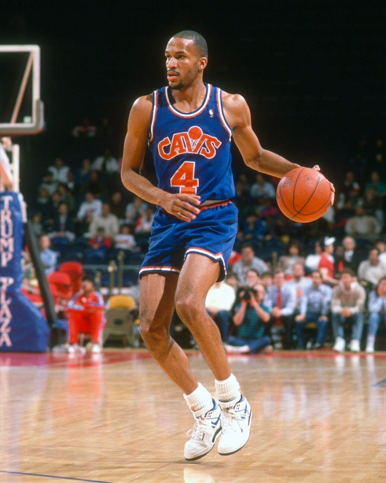 Ron Harper action Cleveland Cavaliers canvas wall art