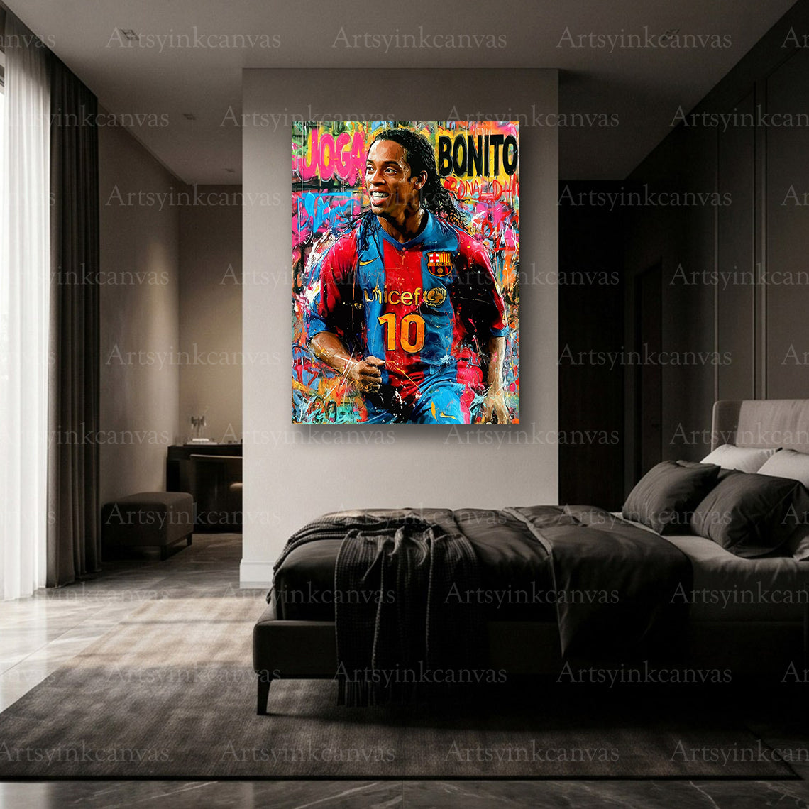 Premium Ronaldinho wall art