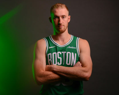 Sam Hauser Media Day Shoot Boston Celtics canvas wall art