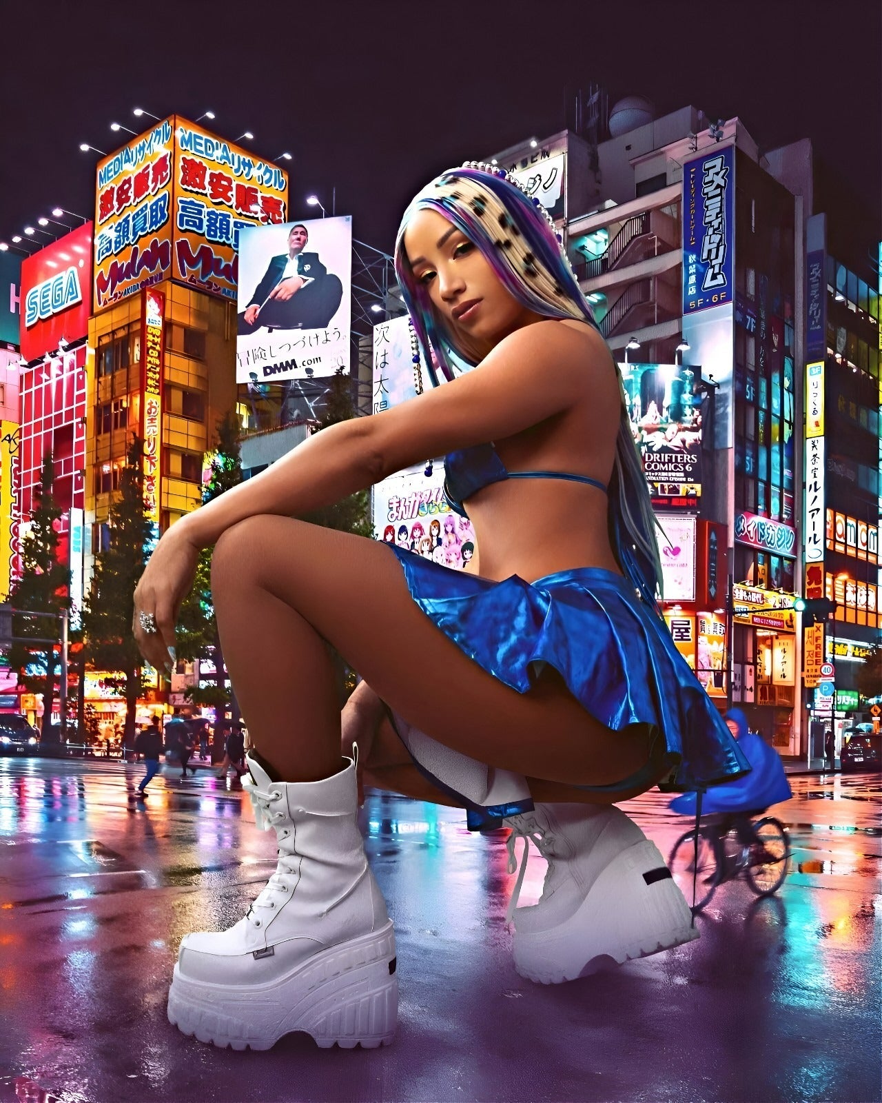 Sasha Banks The Boss Championship Legacy premium canvas wall art featuring WWE superstar-inspired décor for fans, collectors, and modern interiors.