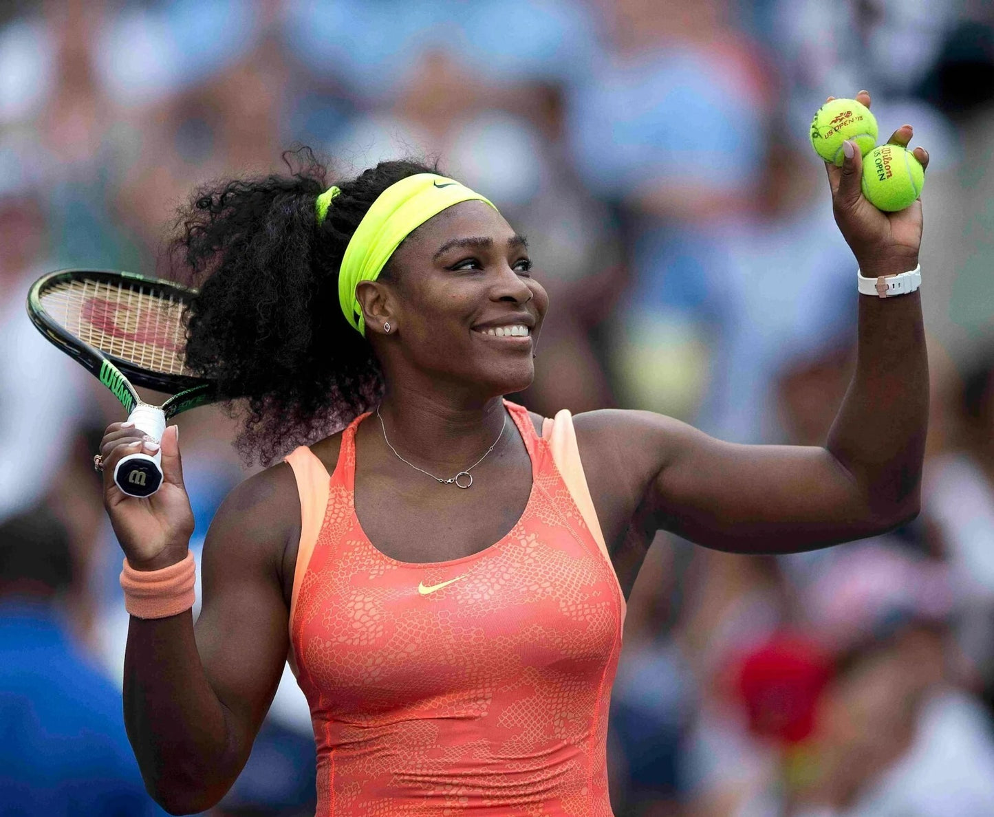 Serena Williams Champion's Focus canvas wall art