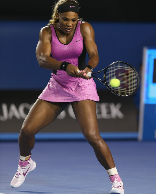Serena Williams elite championship portrait canvas wall art