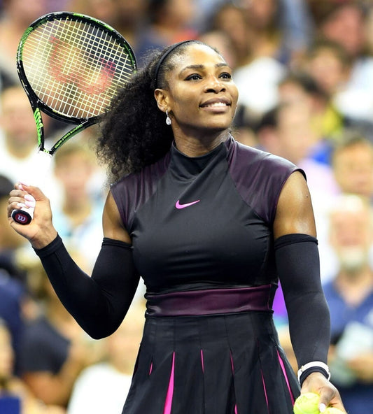Serena Williams elite tennis champion canvas wall art