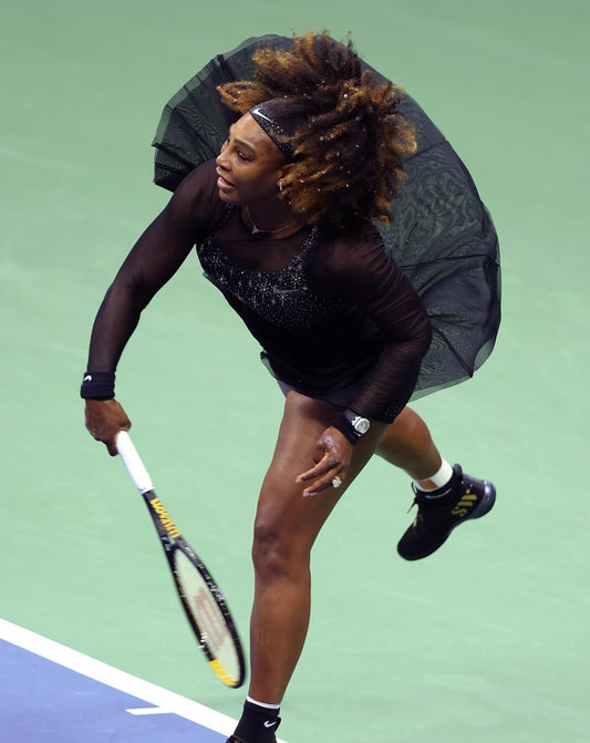 Serena Williams historic Grand Slam legacy canvas wall art