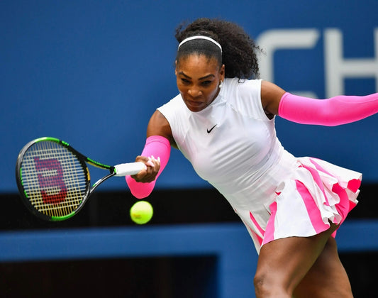 Serena Williams legendary court dominance canvas wall art