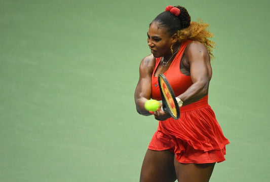 Serena Williams signature tennis excellence canvas wall art