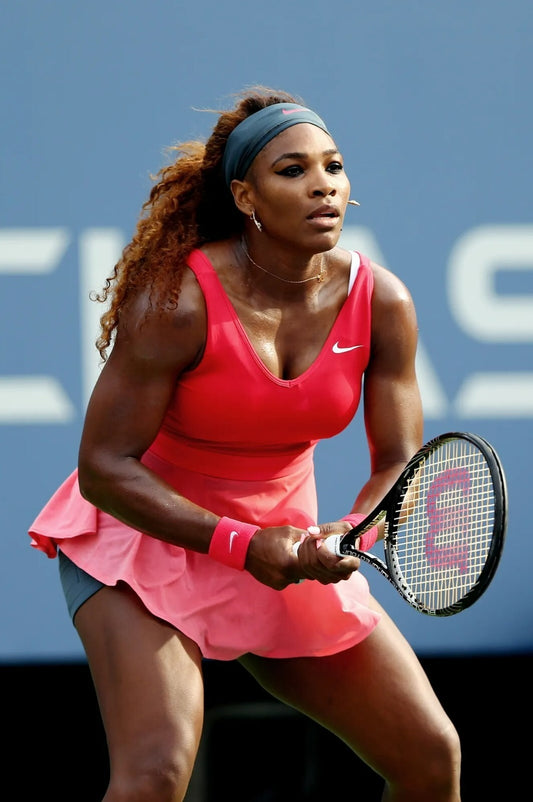 Serena Williams timeless tennis icon canvas wall art