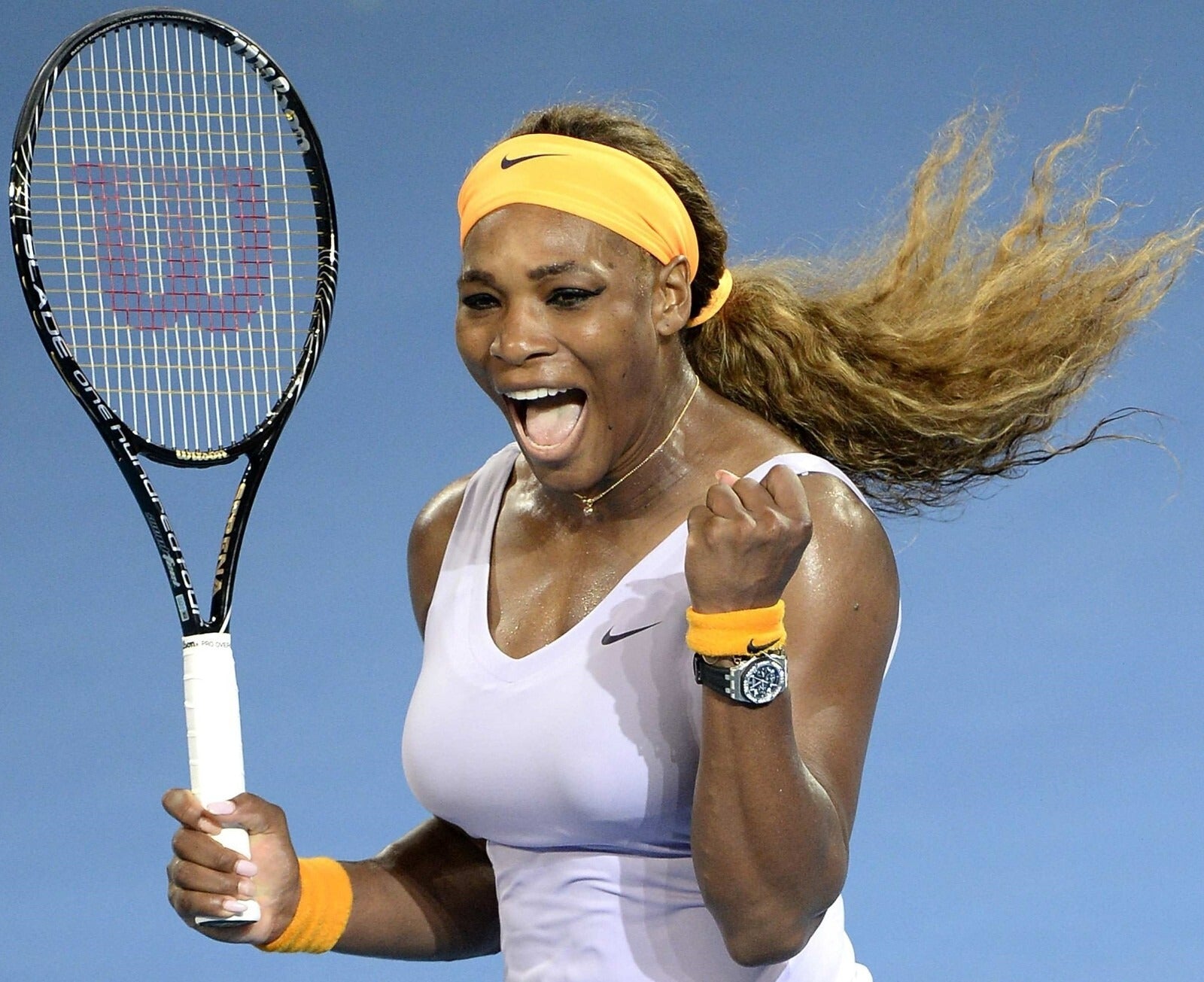 Serena Williams unstoppable tennis excellence canvas wall art