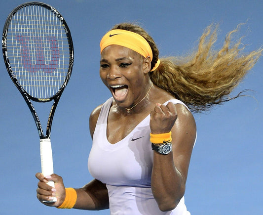 Serena Williams unstoppable tennis excellence canvas wall art