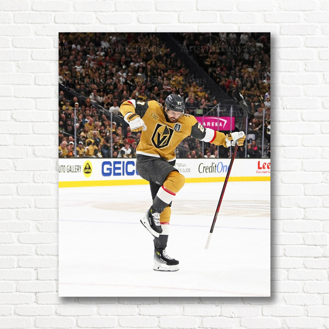 Shea Theodore celebration canvas print
