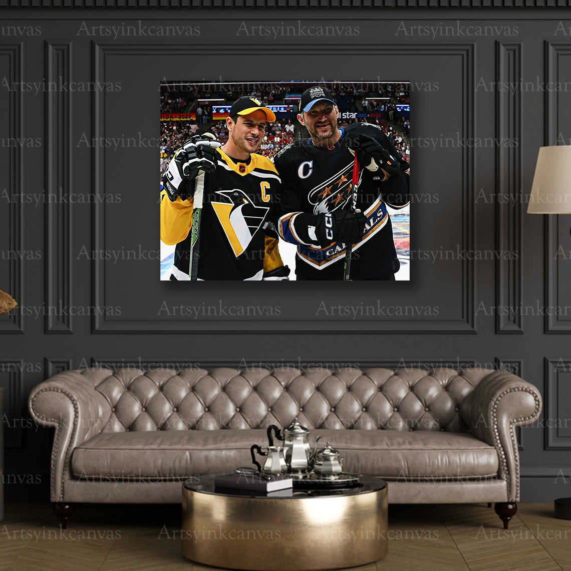 Premium NHL All-Star Game canvas print