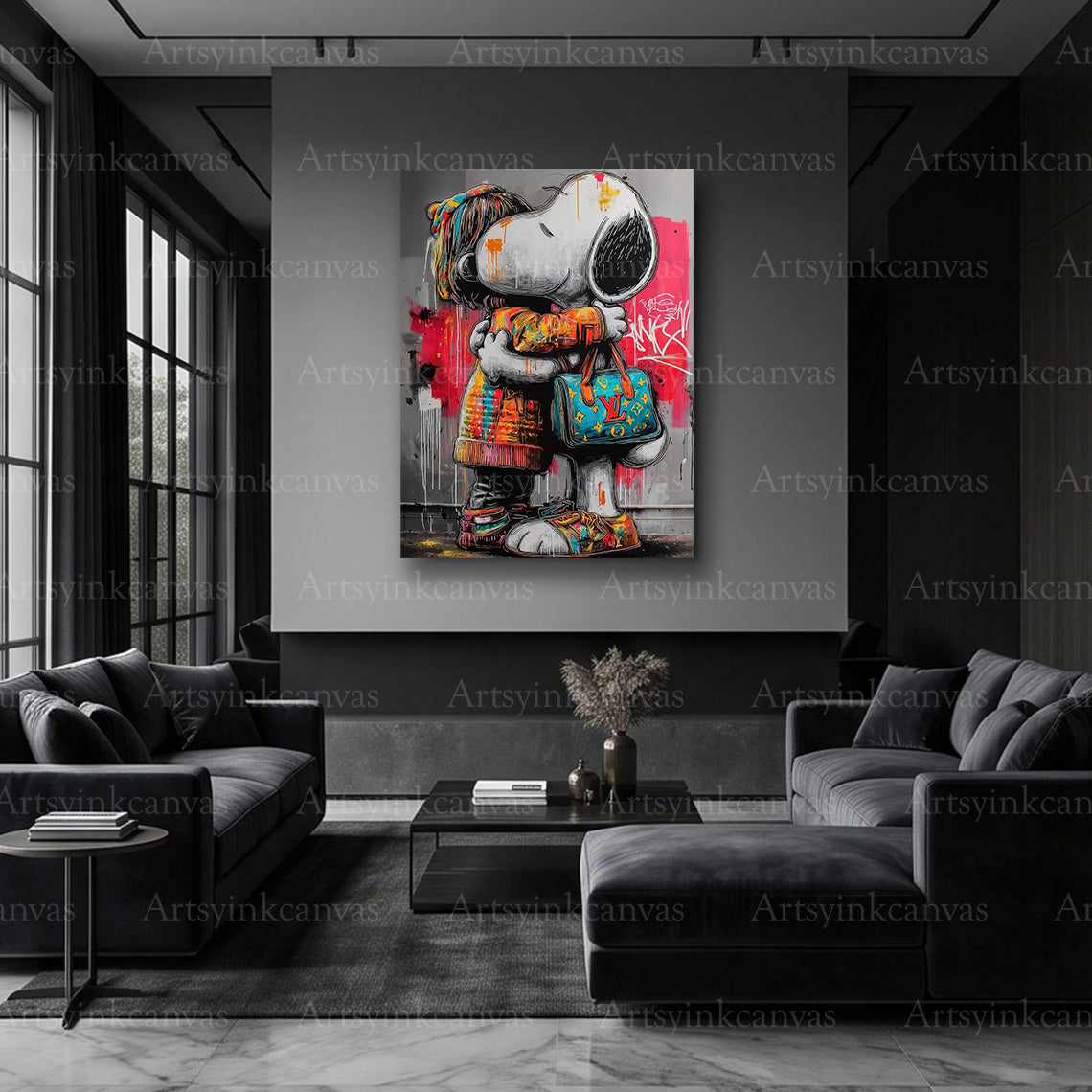 Snoopy The Embrace of Luxury artwork