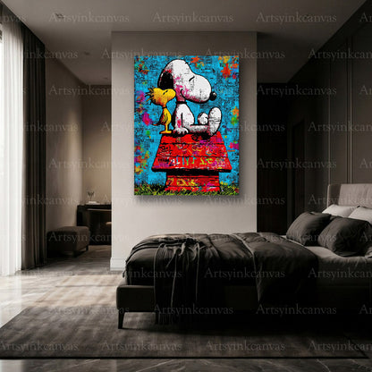 Premium Snoopy Peanuts wall art