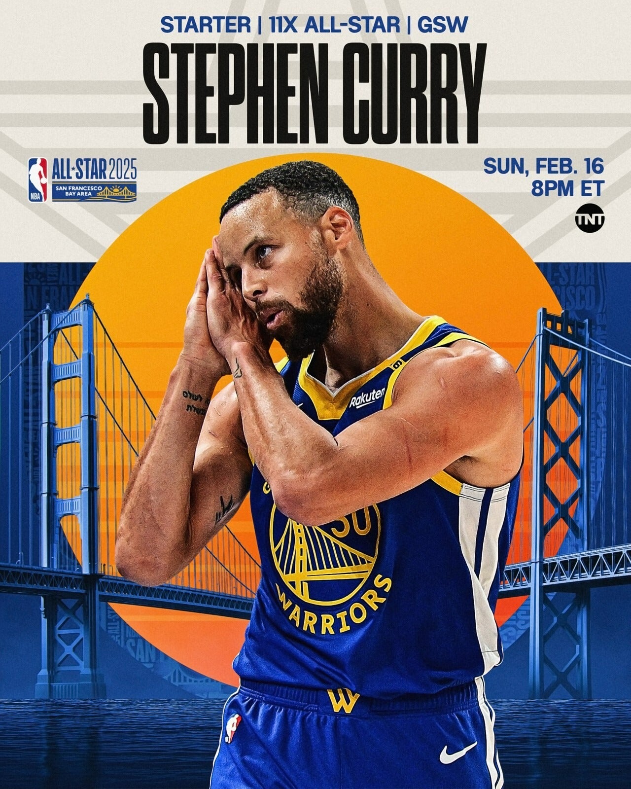 Stephen Curry 2025 Golden State Warriors canvas wall art
