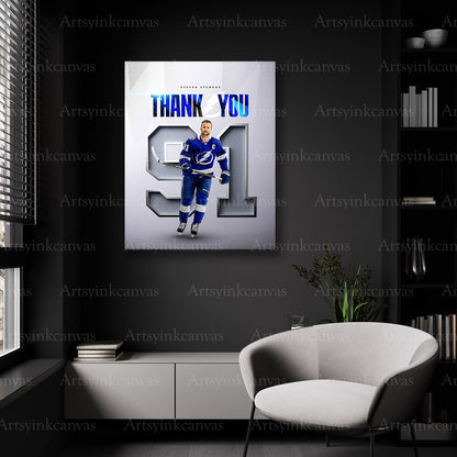Tampa Bay Lightning Steven Stamkos collage wall decor