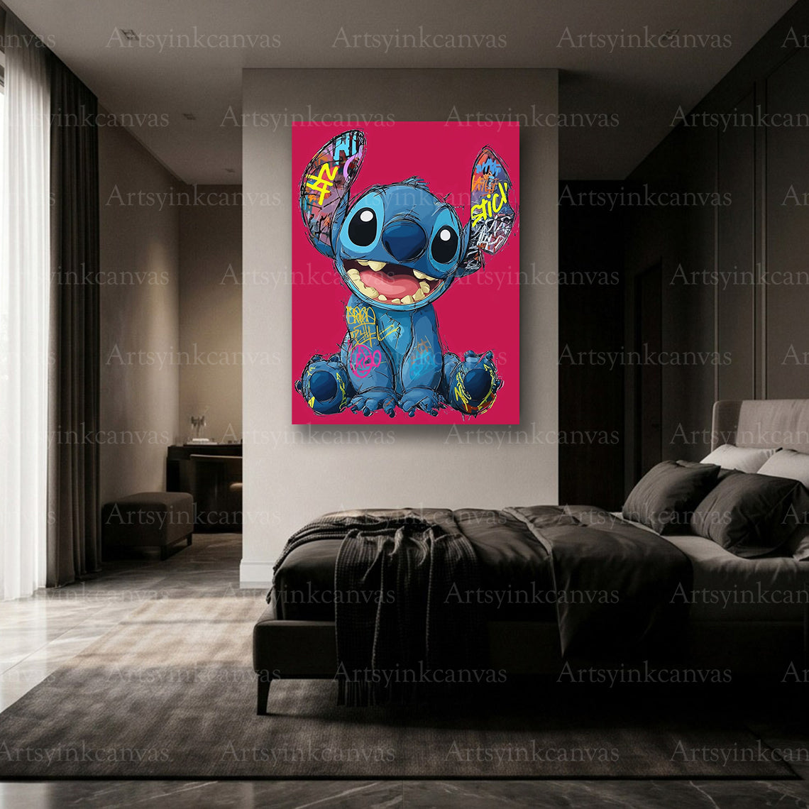 Premium Stitch graffiti canvas Made in USA