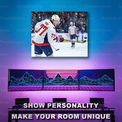 T.J. Oshie Washington Capitals milestone artwork