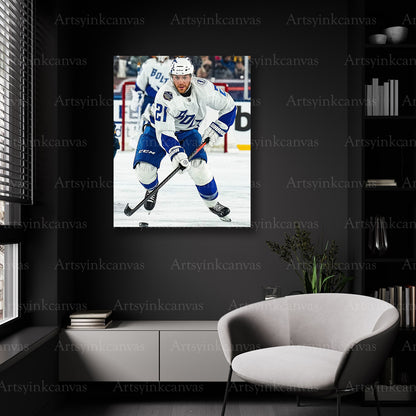 Tampa Bay Lightning Brayden Point Stadium Series wall decor