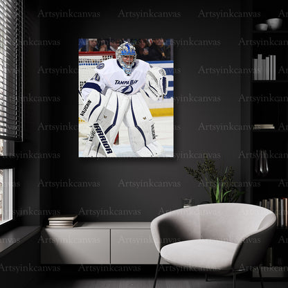 Tampa Bay Lightning Evgeni Nabokov goalie wall decor