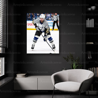 Tampa Bay Lightning Reverse Retro Kucherov wall decor