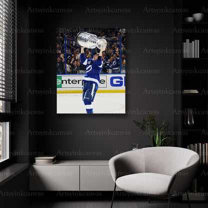 Tampa Bay Lightning Stanley Cup champion wall decor